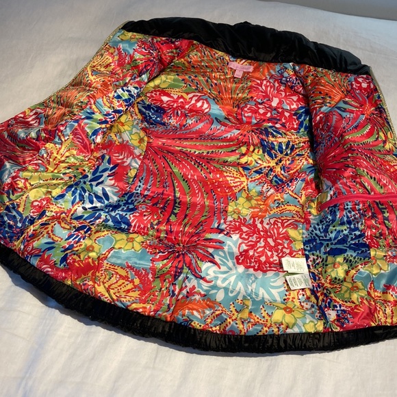 Lilly Pulitzer packable down vest small black - Picture 11 of 16